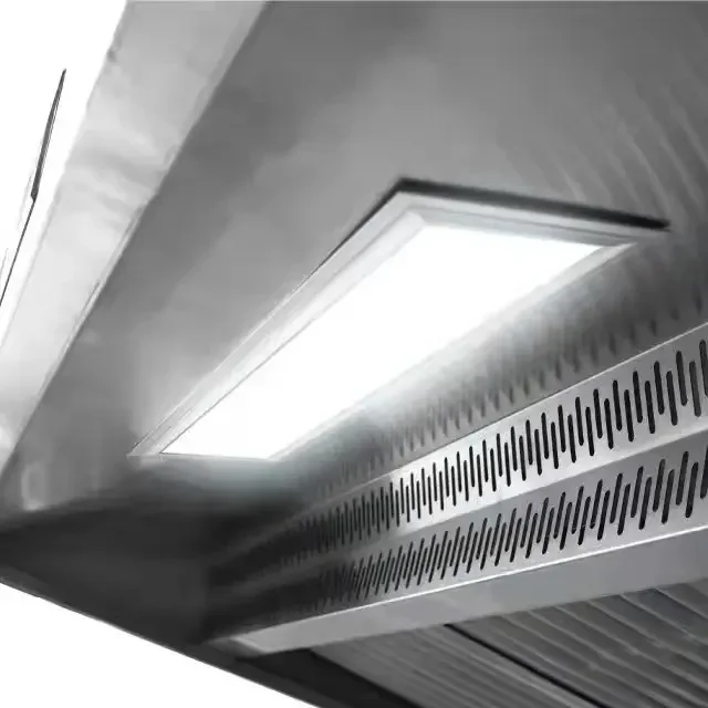 Wall Mounted Commercial Kitchen Island Canopy Extractor Range Hood