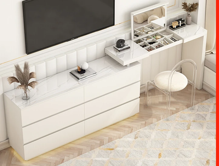 

Комод, шкаф, встроенная спальня, простой современный мастер, угловой туалетный столик, белая кровать для хранения