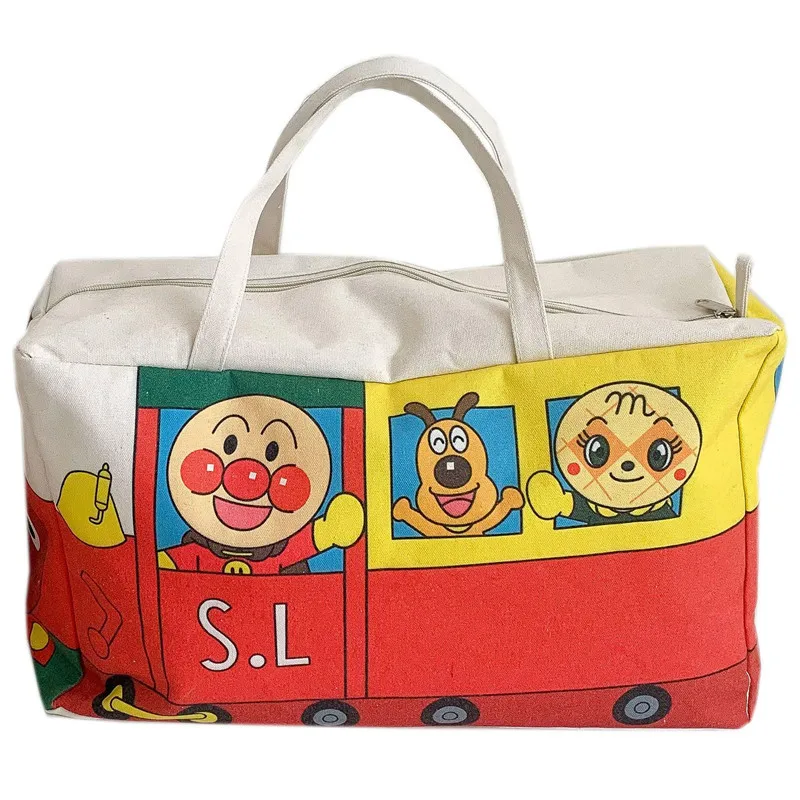 Korean Mommy Bag Kindergarten Quilt Cloths Storage Bag Canvas Waterproof Organizer Outdoor Travel Large Capacity Luggage canvas storage bag