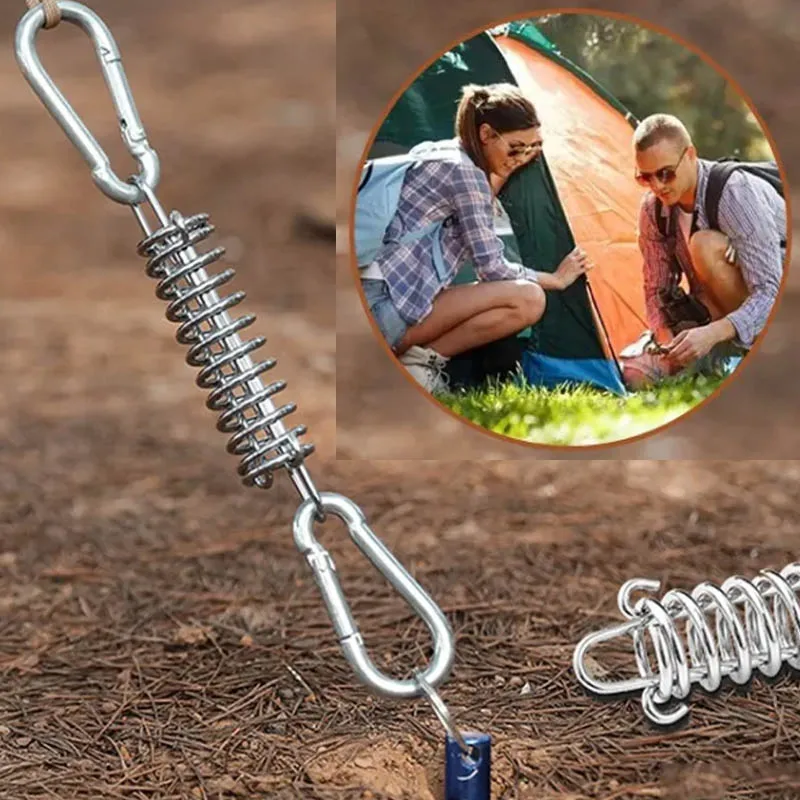 Outdoor Tent Spring Elastic Wind Rope Buckle