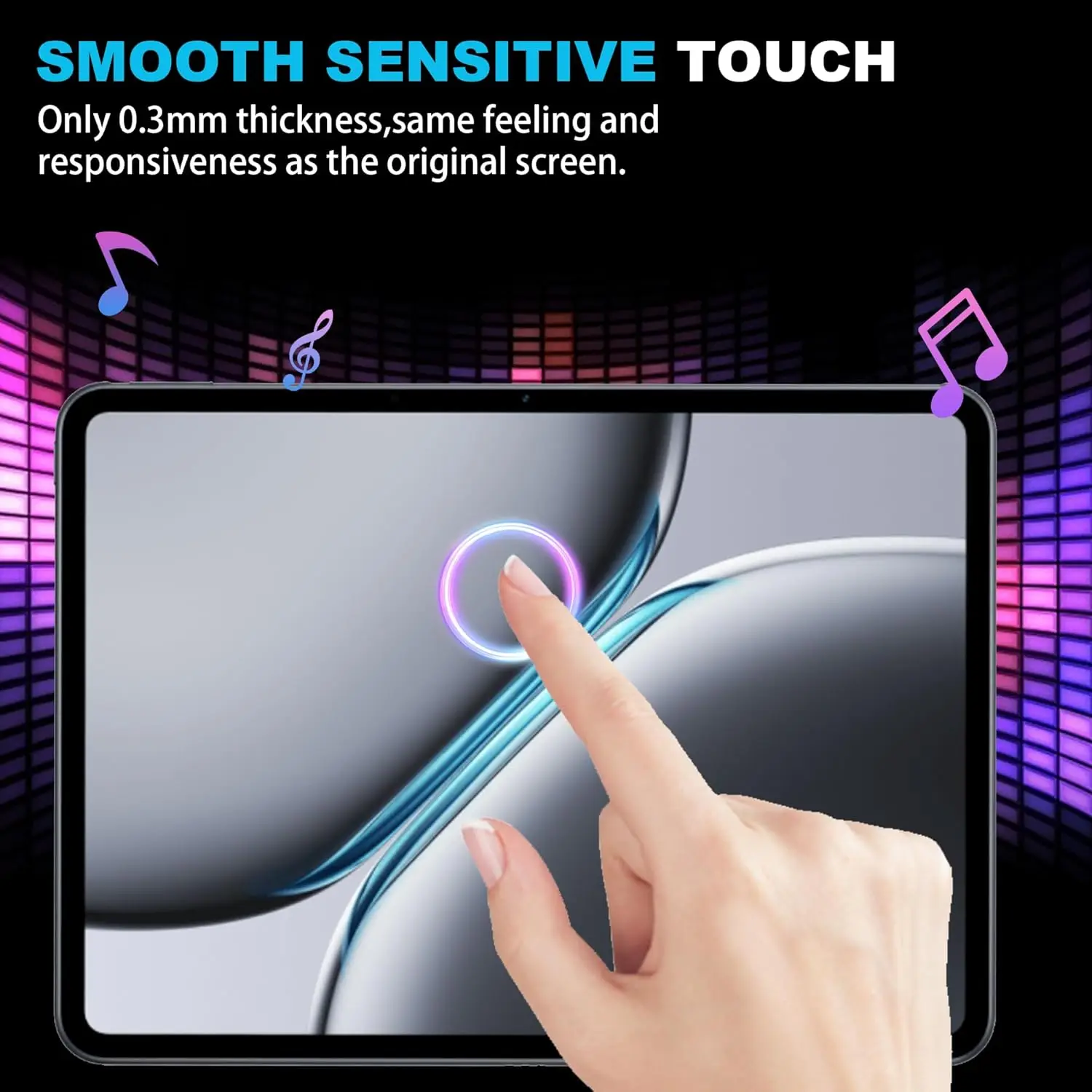 Premium 12.1 Anti-Scratch Tempered Glass Tablet Screen Protector