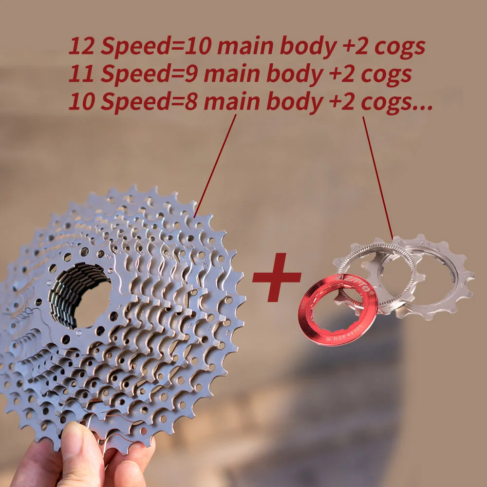 ZTTO MTB 9 Speed SL 11-40T 11-42T Cassette U4000 9speed 11- 42