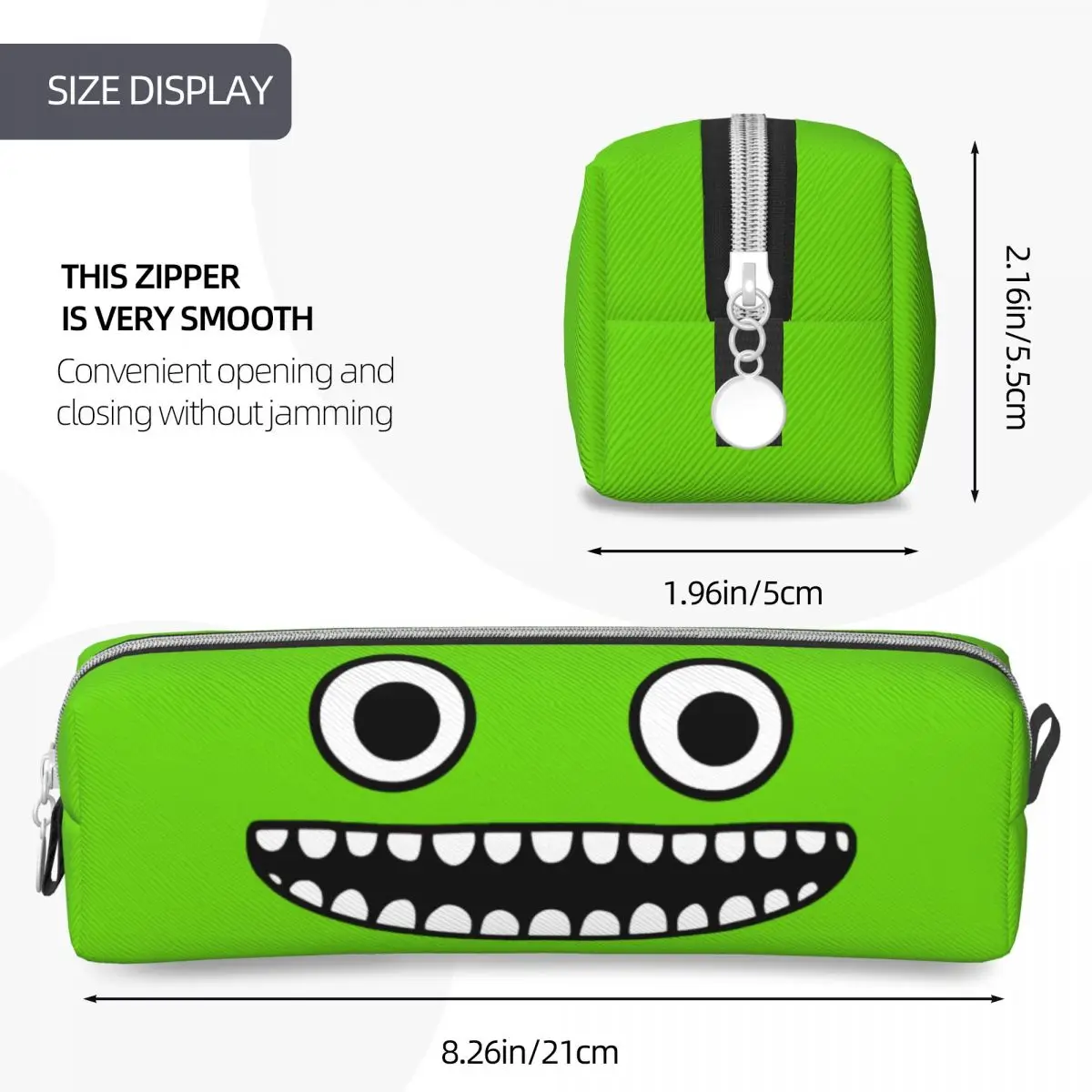 Garten Of Banban Face Pencil Cases Cute Cartoon Pen Holder Bags Girl Boy Large Storage Office Gift Pencilcases