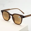 Ahora Fashion UV Protection Reading SunGlasses For Women Men Gray Tea Lens Presbyopia Eyeglasses UV400 oculos With Diopters 2