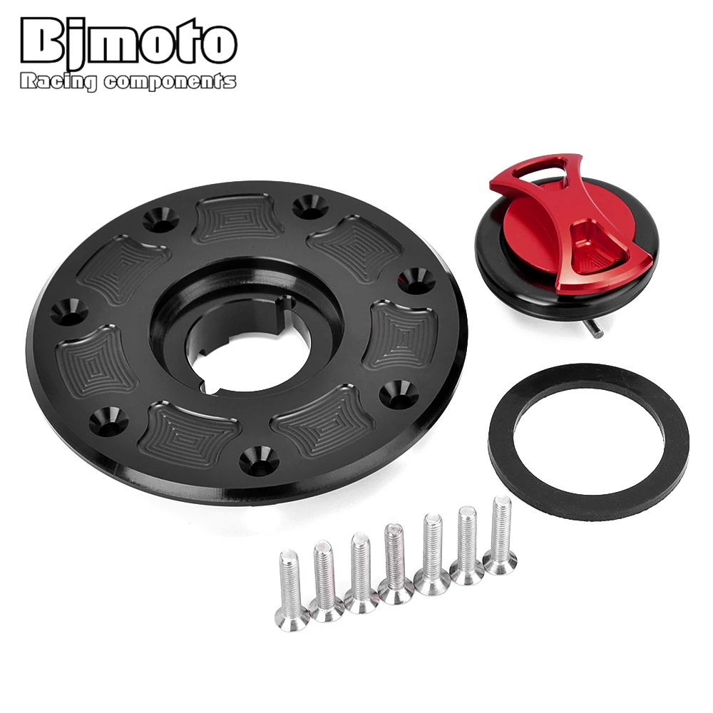 Фото Крышка крышки топливного бака CNC для Kawasaki ZXR-400 GPZ500 GPZ500S NINJA 250R 250 EX250 GPZ250 GPX250 ZXR-250 GTR1000 ZG1000 7-bolt №4
