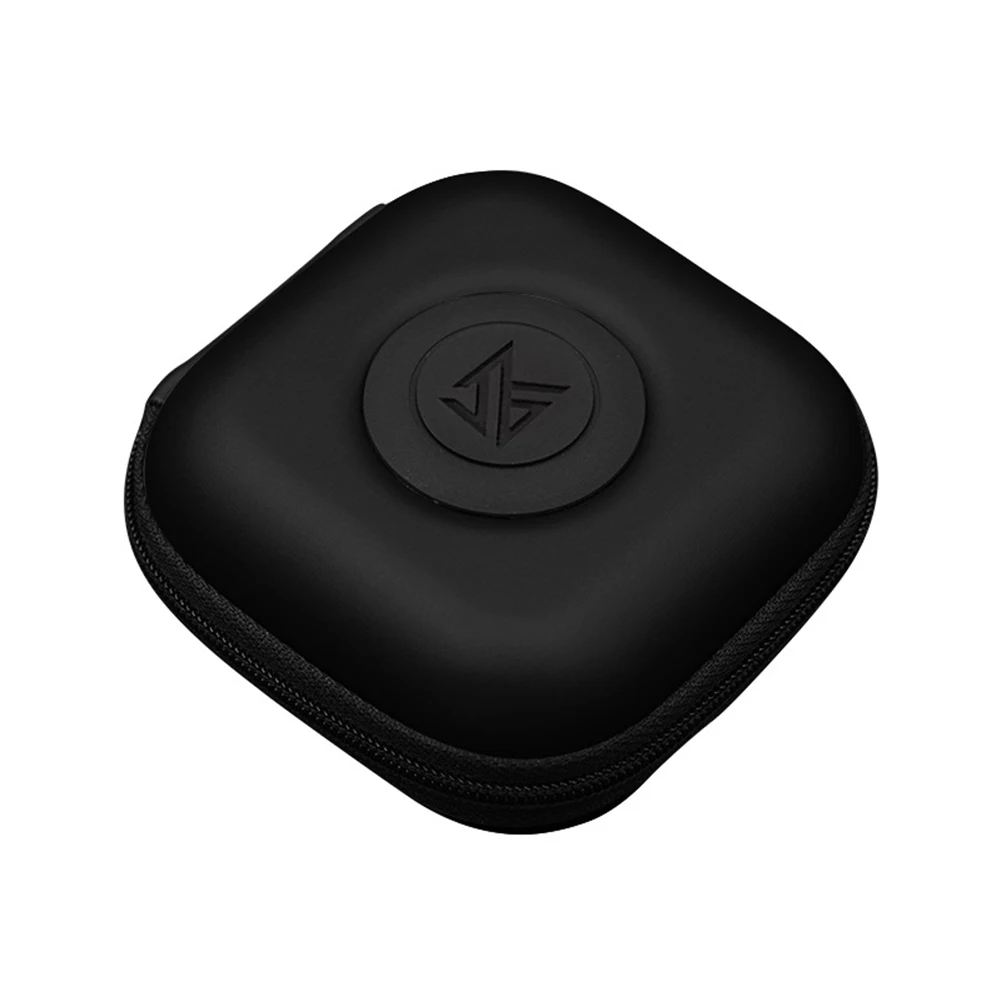 PU KZ Case Protable Carrying Case Anti-scratch Shockproof Earphone Box Headset Square Storage Bag Zipper Organizer Box With Logo