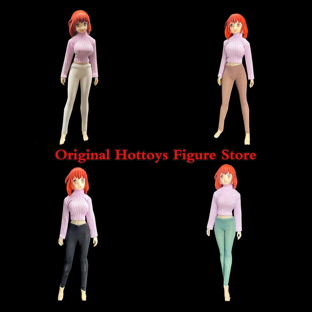 

CJG-1216 1/12 Scale Female Soldier Pantyhose Slim Fashion Versatile Yoga Pants Elastic Leggings For 6-inch Action Figure Model