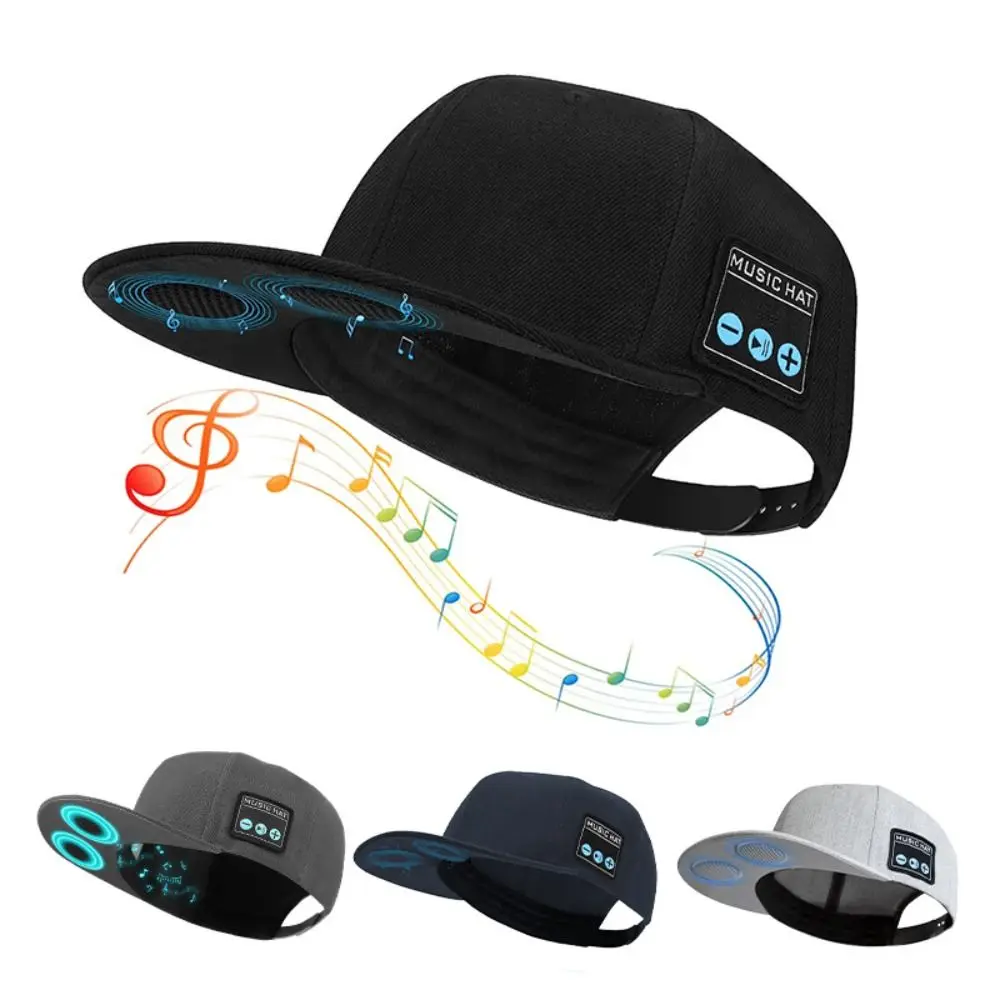 

Detachable Baseball Cap New with Bluetooth Multifunctional Outdoor Hat Binaural Speakers Music Hat Running Sports