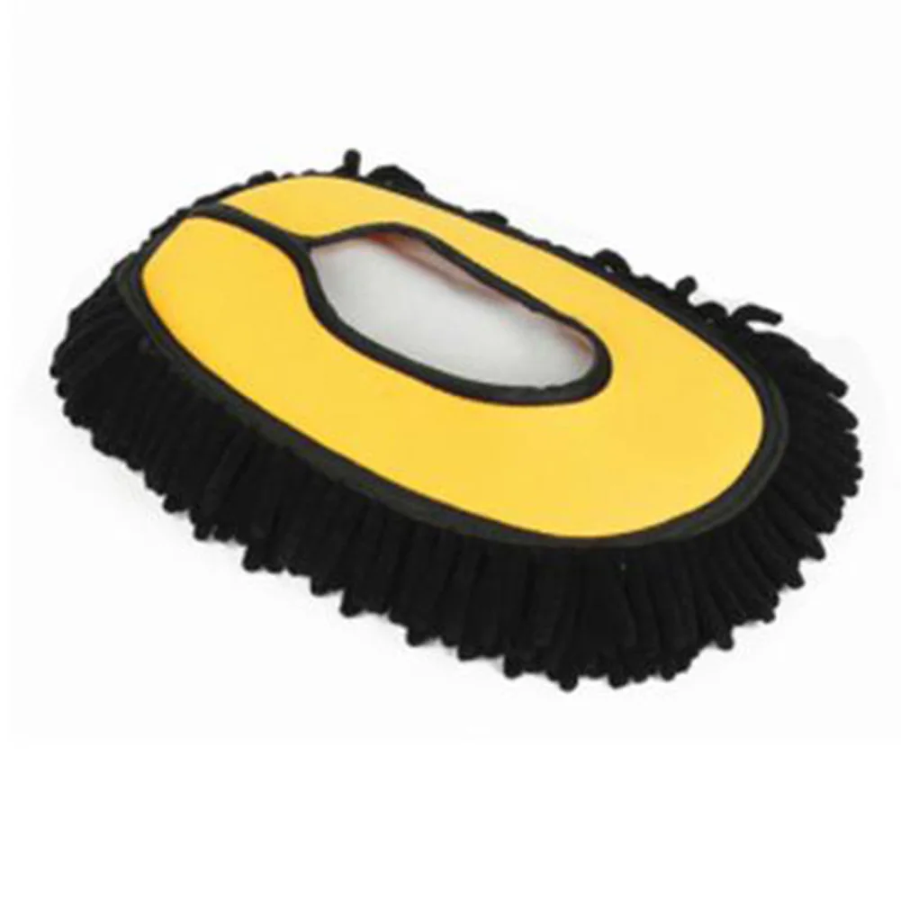 

Car Wash Brush Cleaning Mop Brushes Yellow Brush Head Cleaning Brush Car Cleaning Tools Chenille Broom Car Washing Accessories