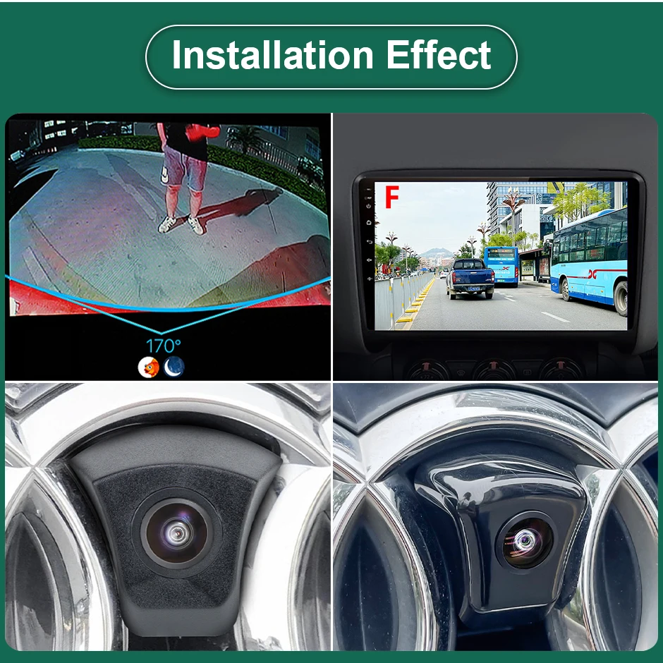Car front view camera For Audi A1 A3 A4 A5 A6 A7 S1 S3 S6 Q3 Q5 Q7