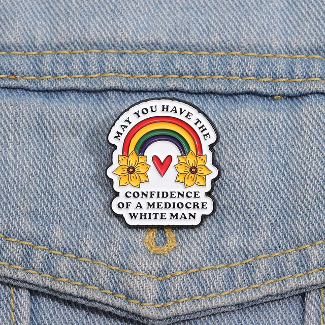 Sarcasm Enamel Pins Brooches Lapel Badge 1