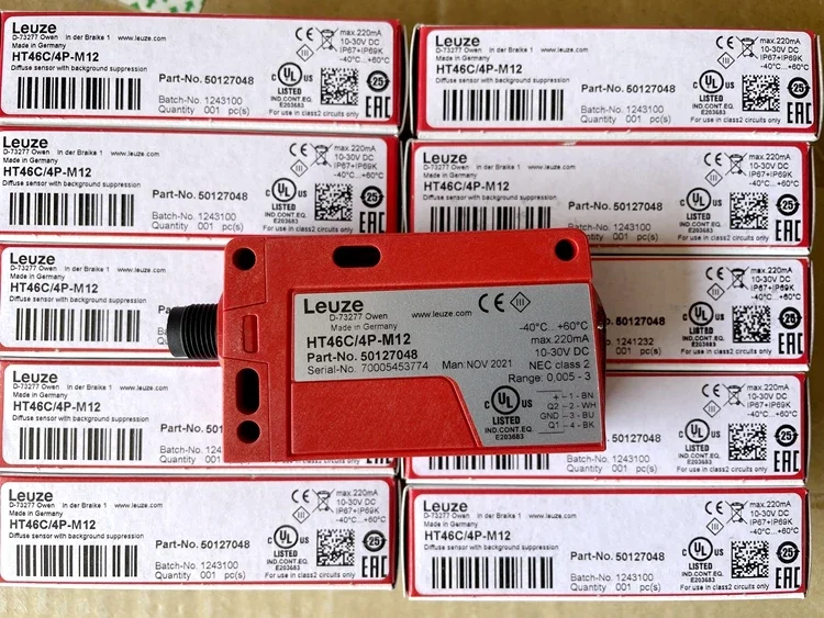 

HT5.1/2 HT5.1/4 HT46C/4P-M12 100% new and original