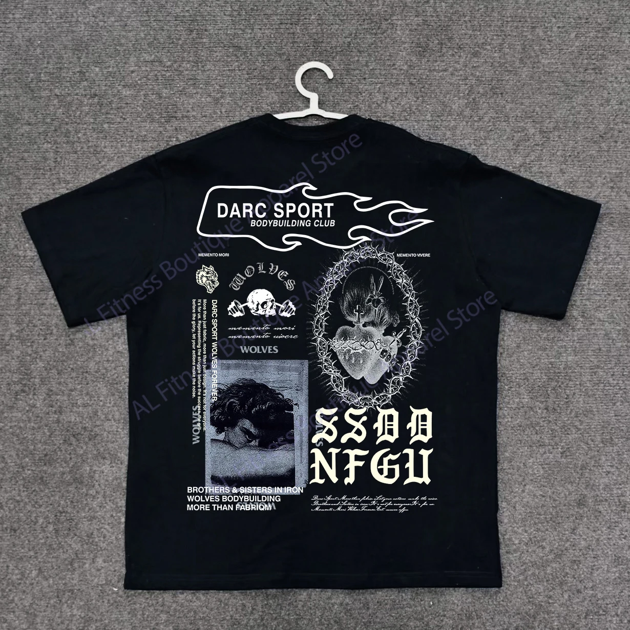 

Футболки для спортзала Darcs, мужские спортивные рубашки с коротким рукавом, одежда для фитнеса мышц, для мужчин и женщин, хлопковые новые футболки с изображением драковых Волков