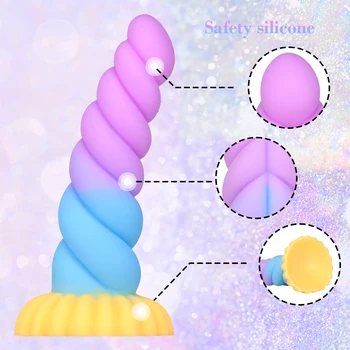 2022 Monster Dildo for Anal Realistic Dildo with Suction Cup G-Spot Massage Goods For Adults Masturbators Fake Penis For Female 5