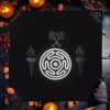 Hecate Goddess Tarot Tablecloth Tarot Spread Witch Altar Cloth For Tarot Readings Divination Pendulum Ritual Mat Board Game Pad 1