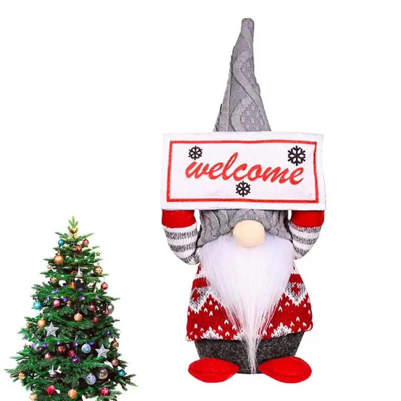 

Christmas Faceless Doll Christmas Gnomes Decorations With LED Lights Desktop Ornaments Gifts Christmas Table Decor