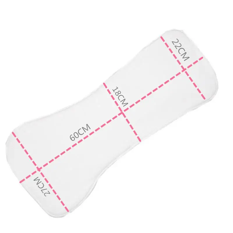 Washable Adult Diaper Bed Pads Four-Layer Washable Nappy Foldable Water Absorption Diaper Reusable Incontinence Ostomy 4