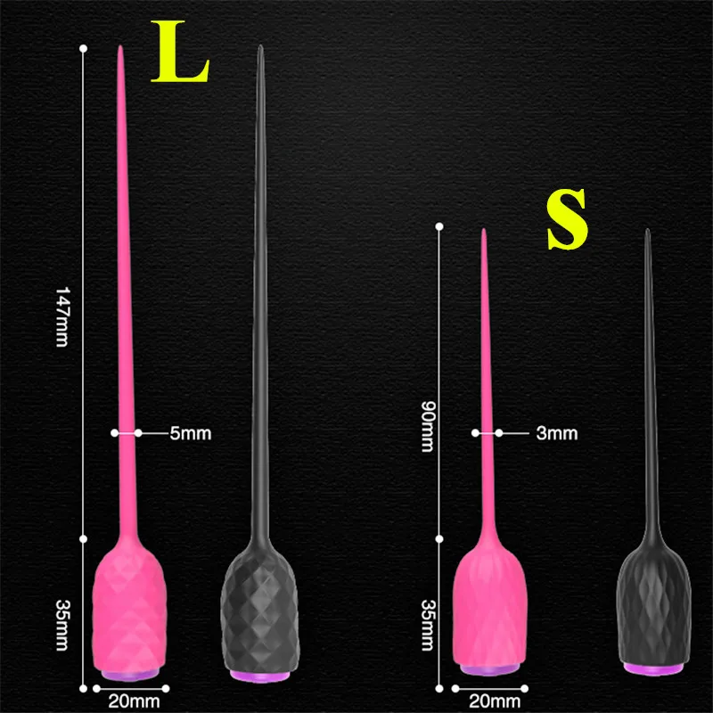 Penis Sex Toys Rod Vibrator Urethra Plug Urethral Dilator for Men Ejaculation Delay