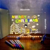 LED Note Board Night Light with 7 Colors Pen Lighted Acrylic Drawing Board Glowing Message Marker Board For Office School Home 5