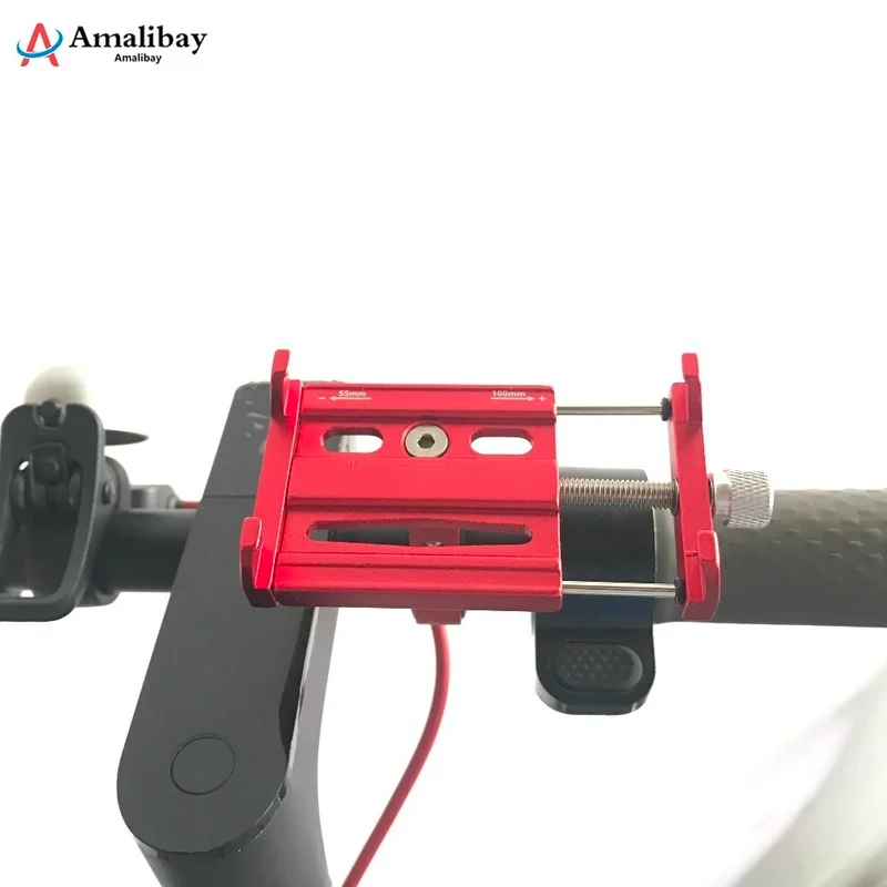 Regolabile Anti-Slip Scooter Supporto Del Basamento Del Telefono Per Xiaomi M365 Pro Scooter Elettrico Mi Scooter Pro 2 Max G30 Per Dualtron