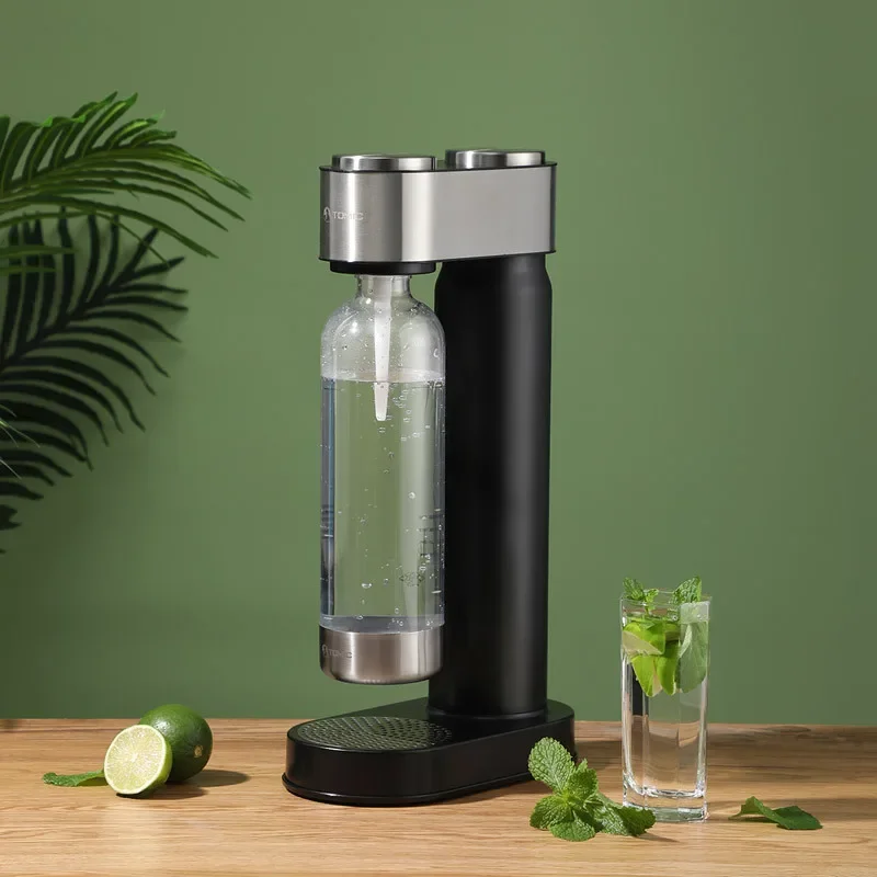 Sparkling Water Machine, Soda Machine, Soda Household Carbonated Beverage Pump 1L Explosion