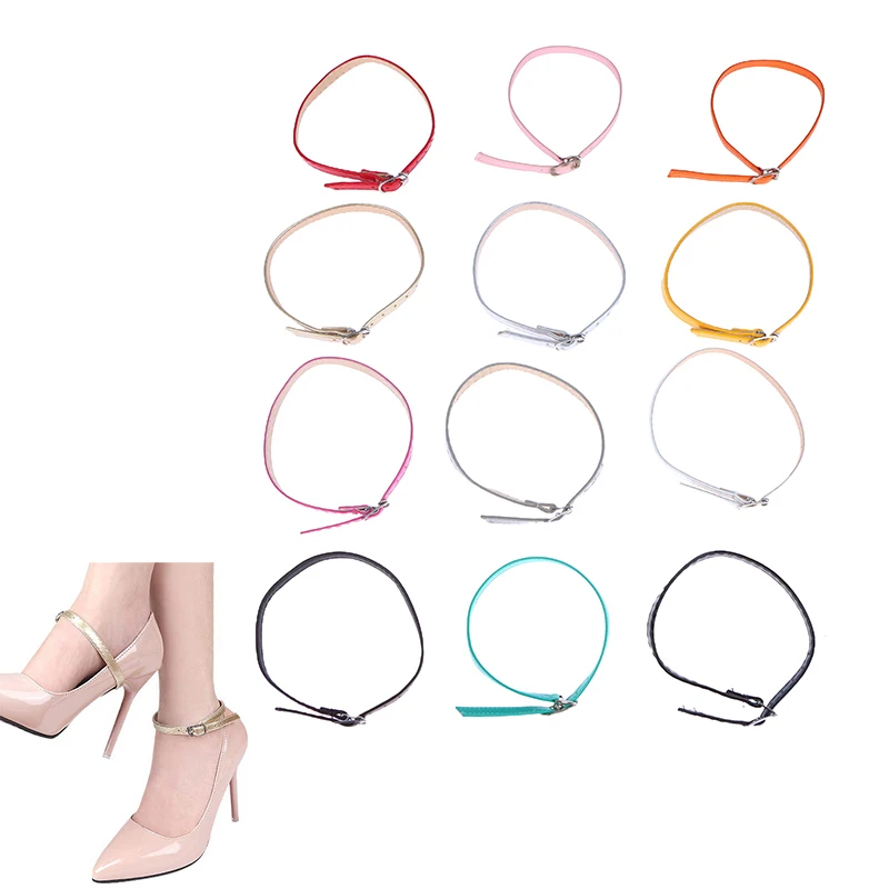 Adjustable Non-slip Straps Sandals Toe Laces Anti-drop Heel Straps For High Heels High Elastic Shoelaces Shoe Decoration 2PCS, shoe laces,elastic shoelaces,elastic shoe laces,shoe accessories