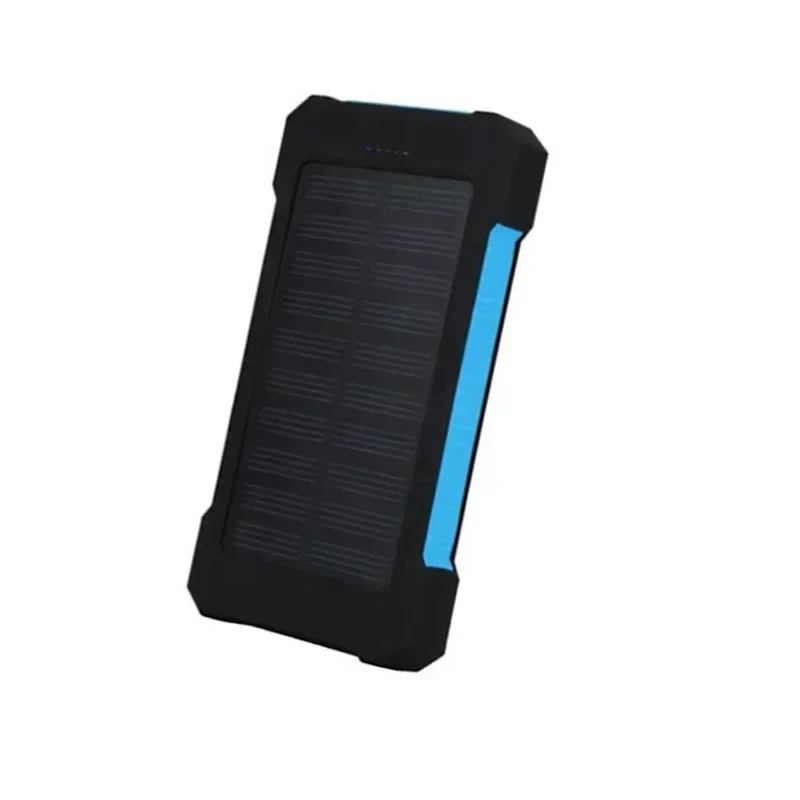 Original 200Ah Outdoors Portable Solar Power Bank Waterproof USBcompass External Charger for IPhone SmartphonePower BankLEDLight