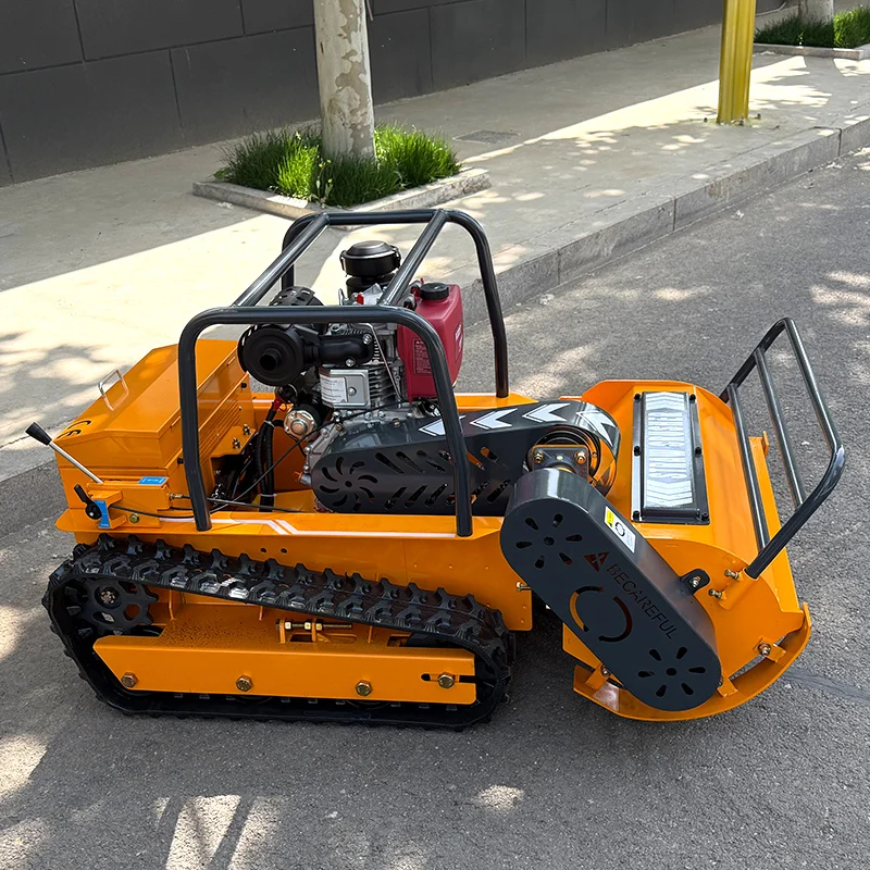 Customiaed Crawler Remote Control Flail Mower Garden Use Grass Cutting Machine Robotic Lawn Mowers for Sale