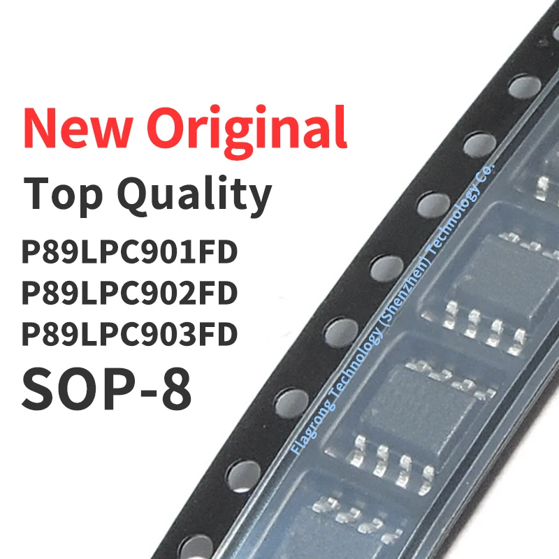 

10 шт., чип P89LPC901FD P89LPC902FD P89LPC903FD SOP-8, новый оригинальный чип IC
