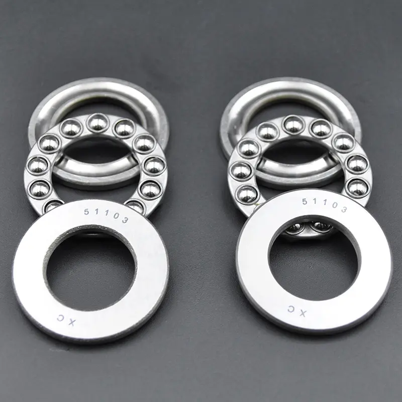 2pcs high quality plane thrust bearing 51100 51101 51102 51103 51104 51105 51106 51107 51108 51109 51110 Axial Ball Bearings image 3