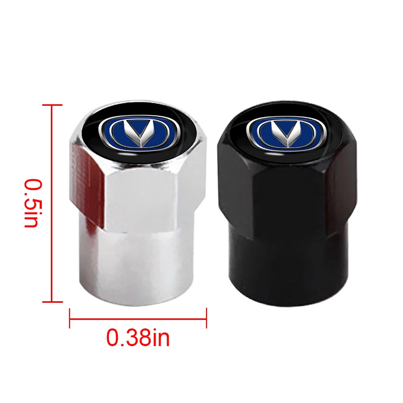 4pcs Car Wheel Tire Valve Caps Tyre Stem for Toyota Corolla E150 E120 Land Cruiser 200 Camry 40 55 Rav4 2020 Car Accessories