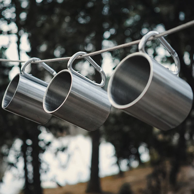 Carabiner Handle Travel Mug 4