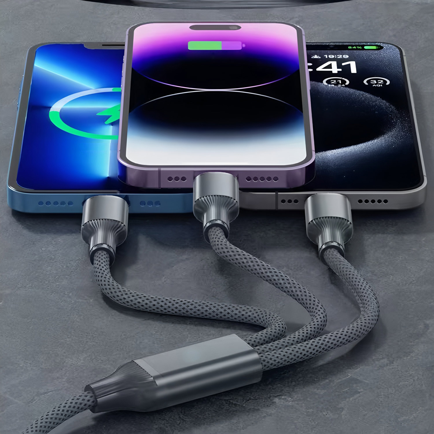 USB Charger – Fast Dual-Port Car Adapter with QC3.0 & LED