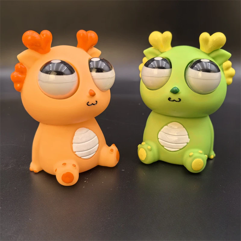 

New cute Toys Big Eyes Dragon Squeeze Squeeze Gaze Little Dragon Doll Venting Toy Funny Stress Resistant Dolls Sensory Toys