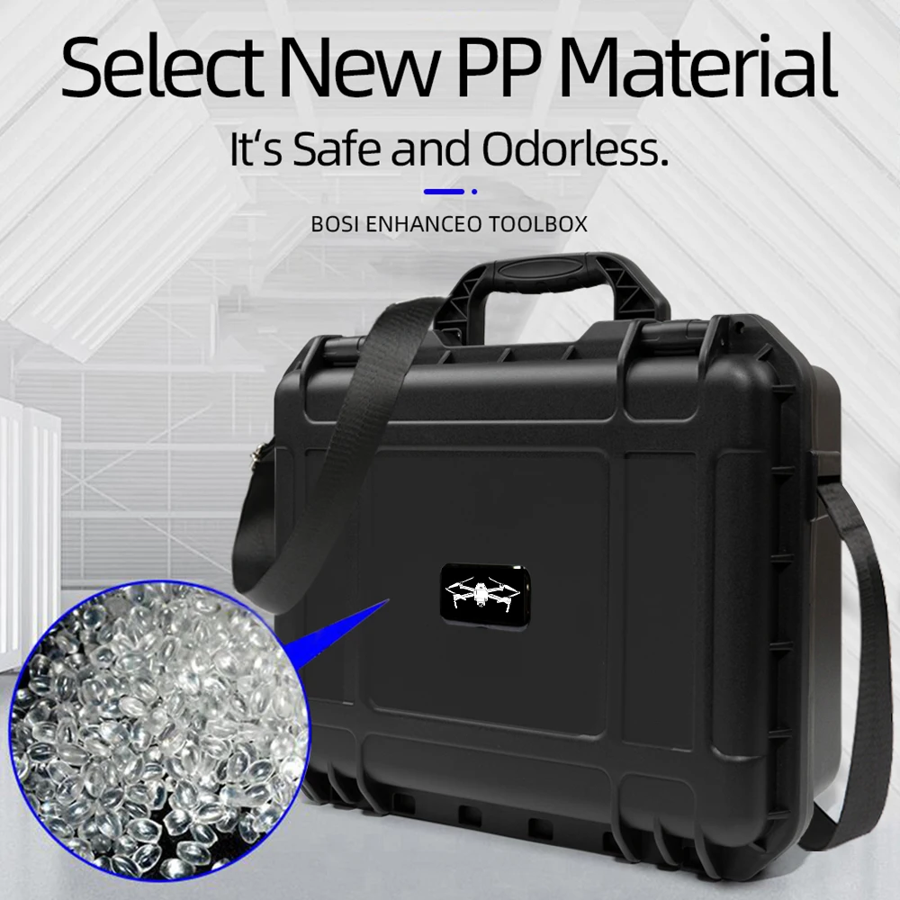 Explosion-proof Safety Box drone storage bag dji case drone case For DJI AIR 3/3S Storage Bag Water-proof Handbag Hard Shell Case Carrying Box For DJI RC 2/RC N2