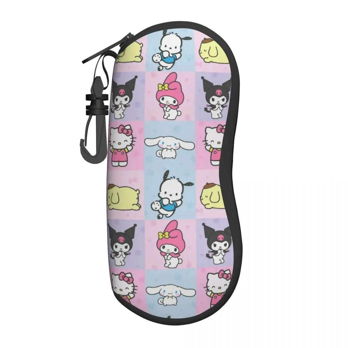 

Переносной Контейнер для хранения очков с рисунком собаки, Hello Kitty