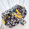 Snoopy Japanese Folding Shopping Bag One Shoulder Women's Fashion Cartoon Environmental Cloth Bag Portable Waterproof Travel 2