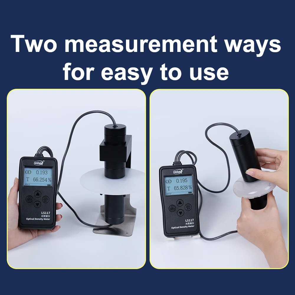 Optical Density Meter For Plastic LS117 VLT and OD Aluminized Film High Precision Simple Operation Real-time Dynamic Calibration
