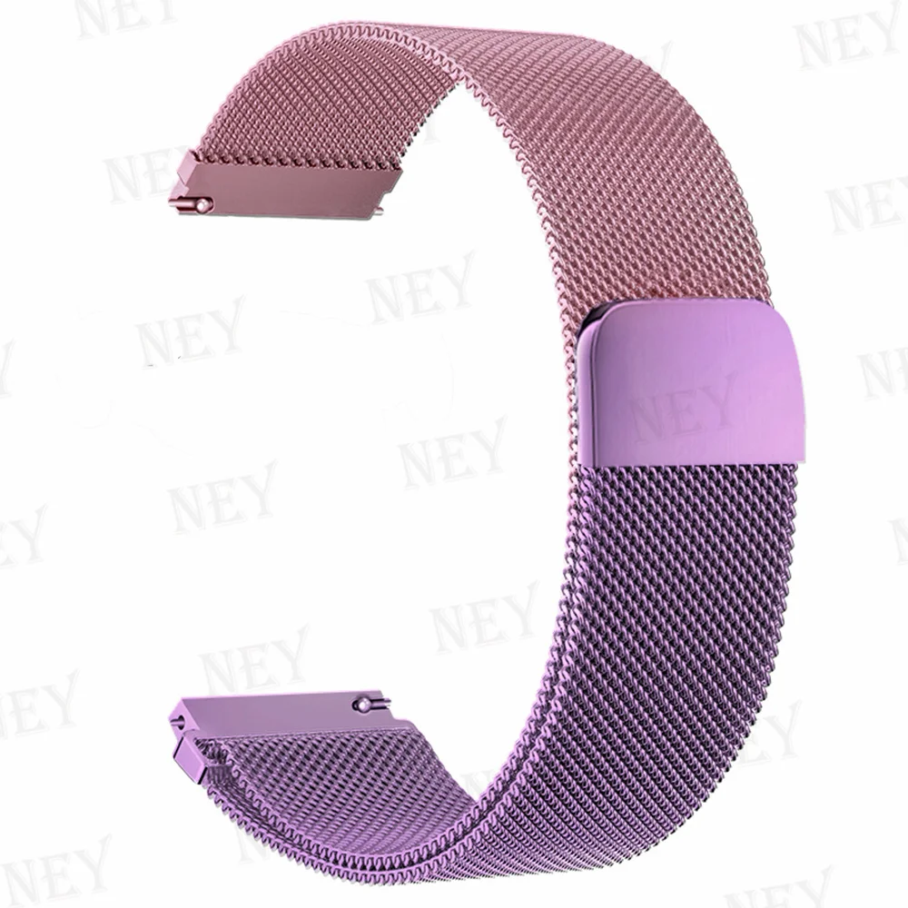 Elegant Milanese Loop - Metal Magnetic Bracelet Strap (22/20mm)