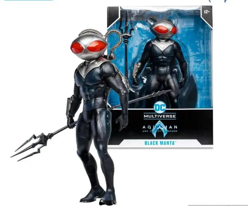 

McFarlane Aquaman Black Manta 12" 30cm Pvc Statue Figure Model Toys