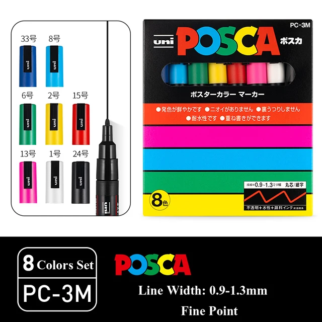 https://ae01.alicdn.com/kf/S30dcab372e194b9e8180bf716165a8456/1-Set-of-UNI-POSCA-Marker-Pen-Set-PC-1M-PC-3M-PC-5M-POP-Advertising.jpg