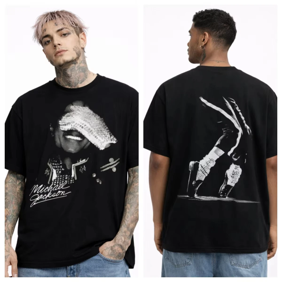 Vintage Michael Jackson Bad World Tour Graphic Tee - Unisex Summer Fashion