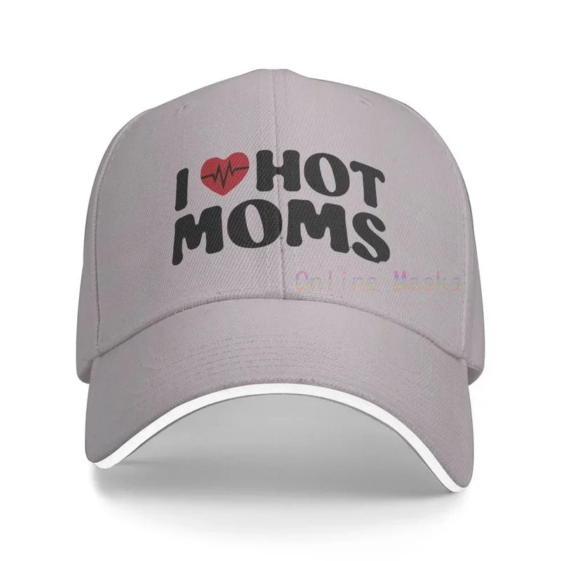 Cappello da baseball Love Mr Steal Your Heart Cappello da camionista da donna in cotone lavato fresco regolabile, Grigio Pigmento, Etichettalia unica
