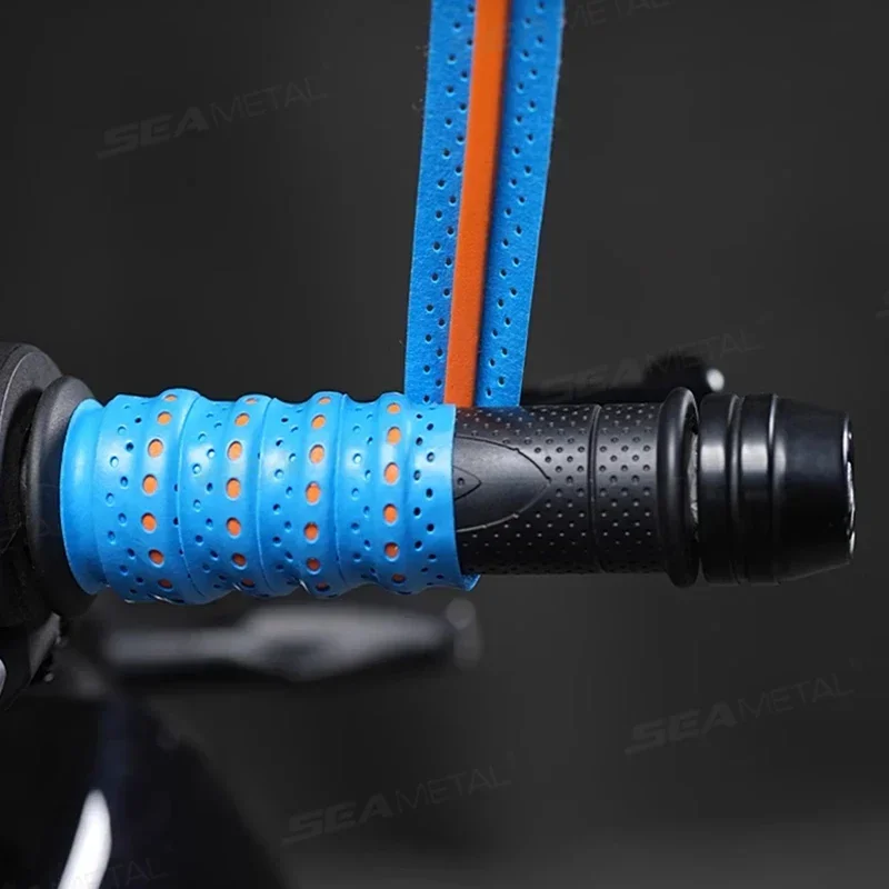 Universal Motorcycle Handle Grips PU Material Non Slip