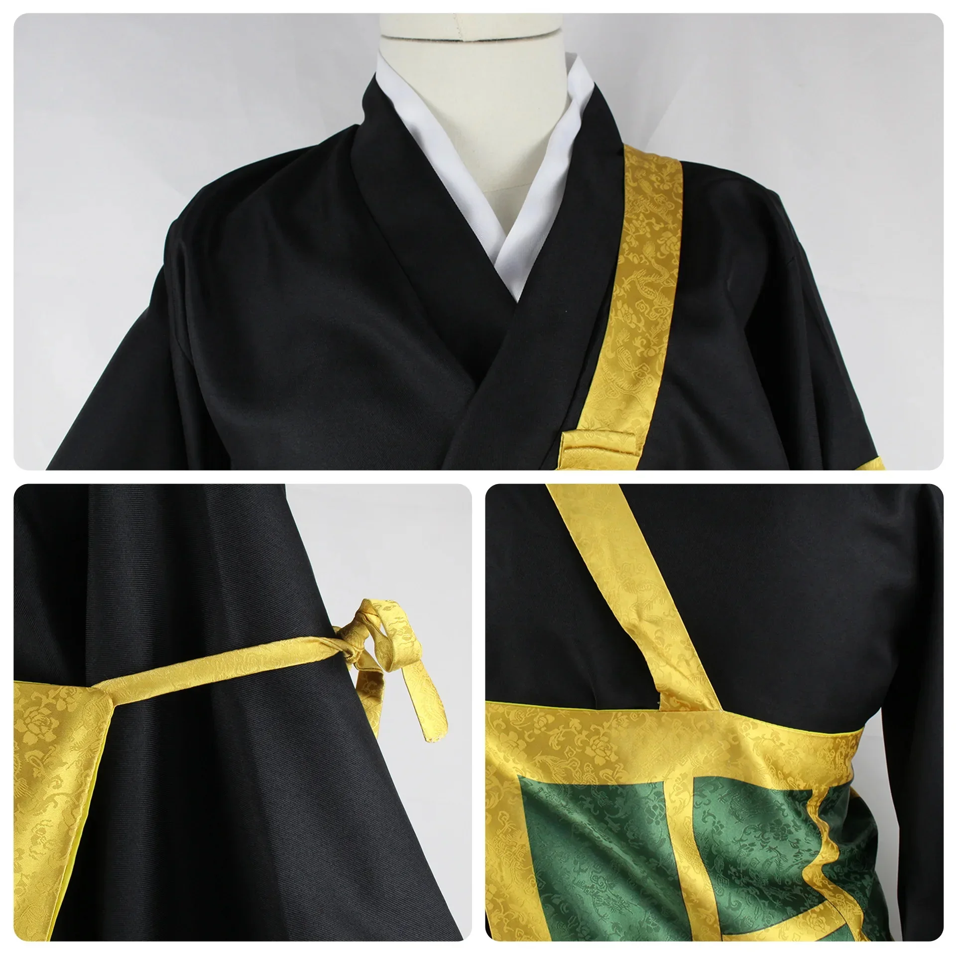 Jujutsu Kaisen Suguru Geto Black Suit Cosplay Costume