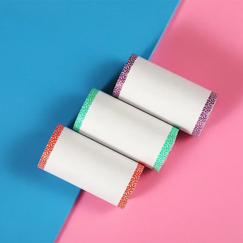 57MM Rolls Printing Paper for Mini Printer Kids Instant Print Camera Thermal Label Self-adhesive Sticker Paper Print Photo Note sticker paper instant camera refill paper thermal sticker paper printable sticker paper