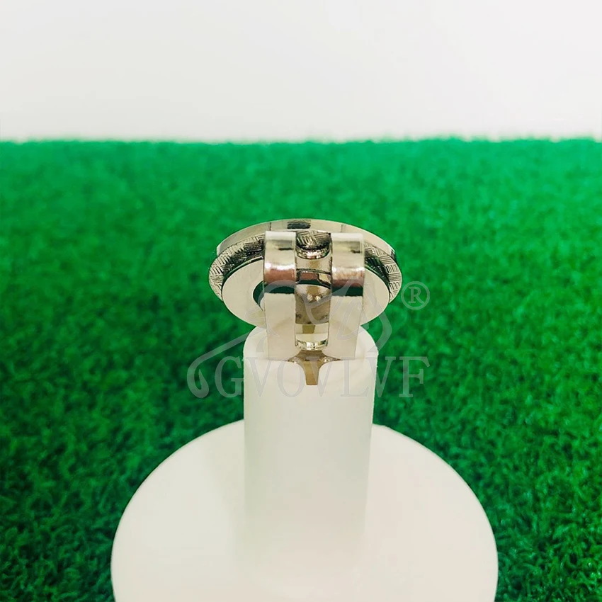 Bling Colorful Fine Metal Alloy Golf Marker With Golf Hat Clip Ball Mark Pink Dog Accessories Gift for Golfers 1pc