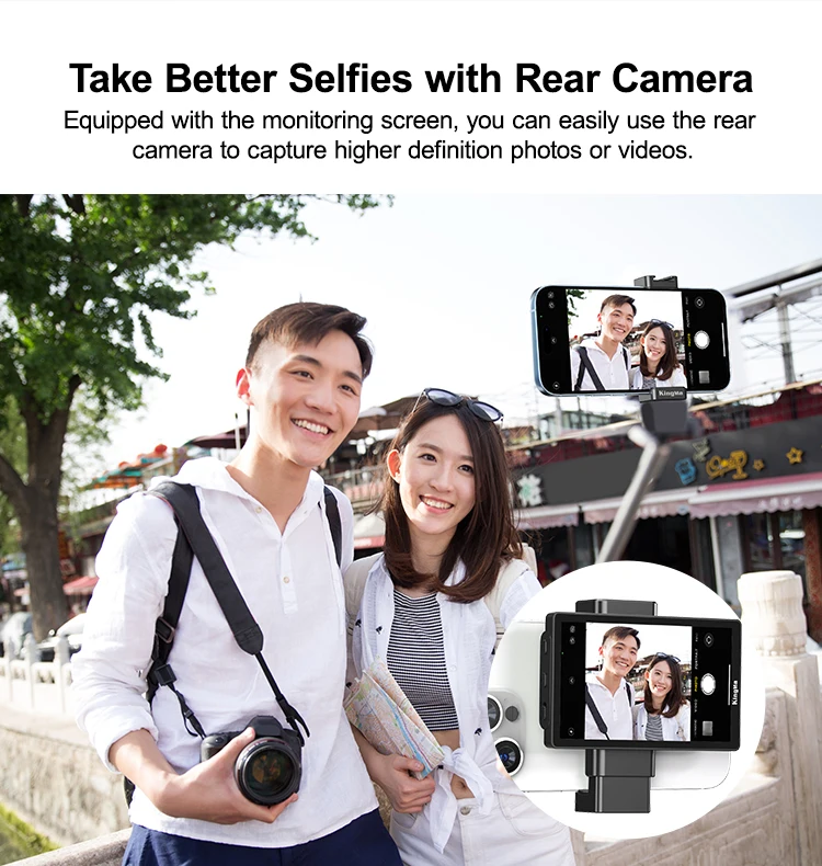 KingMa Vlog Screen VL-PH01 Max 本体 KingMa PH01 Max iPhone Vlog Screen Selfie Monitor Screen