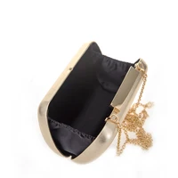 Gold Party Clutch Golden Parfois - Image 5