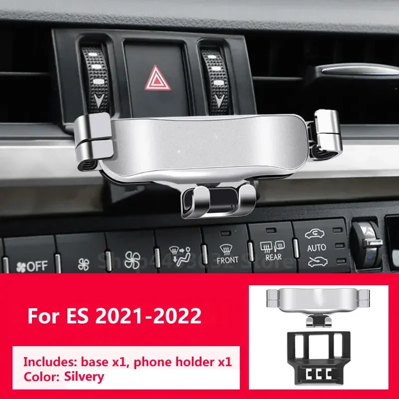Lexus ES 260 중력 자동차 전화 거치대, 300h 2021 2022 2023, 특수베이스 브래킷, 클립 벤트 아님, GPS 마운트 액세서리